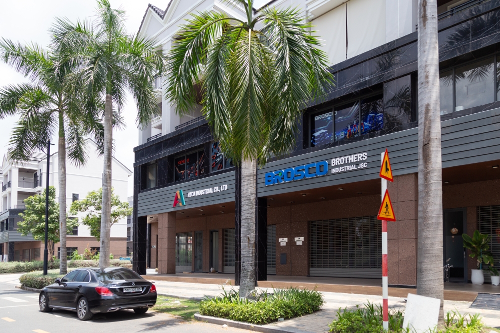 Mặt tiền văn phòng mới Brosco tại Nhà Bè, Thành phố Hồ Chí Minh